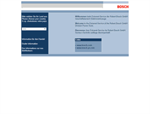 Tablet Screenshot of partner.bosch.de