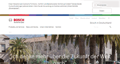 Desktop Screenshot of bosch.de