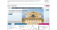Desktop Screenshot of bosch.si